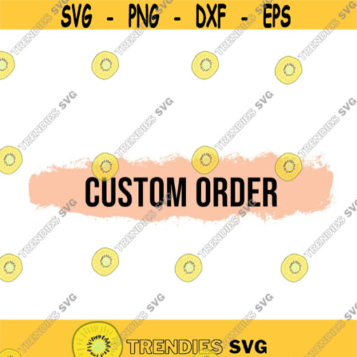 Custom order Sydney