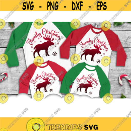 Customizable Christmas Round Svg Christmas Svg Files For Cricut Family Christmas Svg Christmas Tree Svg Dxf Cut Files Clipart Iron On .jpg