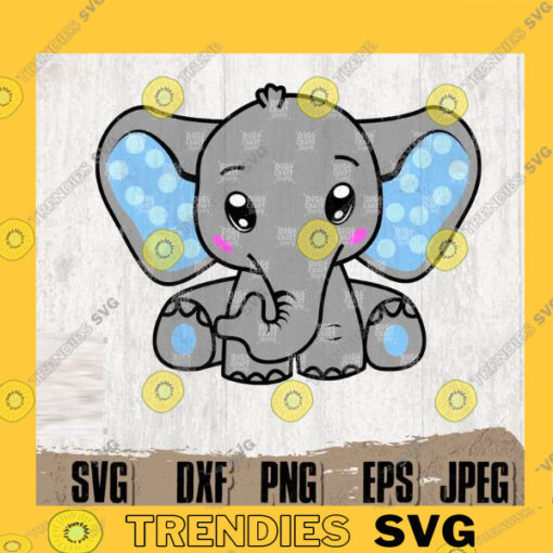 Cute Baby Elephant svg Elephant svg Babys Room svg Nursery Room svg Elephant Shirt svg Elephant Cutfile Elephant png Elephant Clipart copy