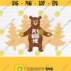 Cute Bear Svg Bear Hug Svg File for Cricut Bear Cut File Cute Bear Clipart Bear Svg File Hug Me Svg Cute Bear VectorDesign 221