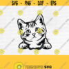 Cute Cat Svg File Cat Svg Pet Svg Cute Cat for Design Svg Cut FileDesign 680