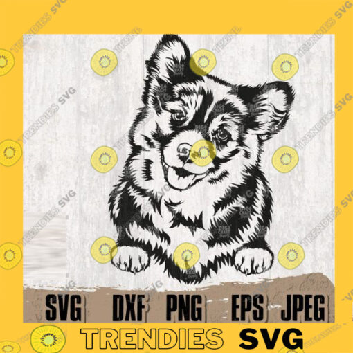 Cute Corgi Dog svg Digital Downloads Peeking Dog svg Corgi Dog svg Corgi Dog Stencil Corgi Dog Cut Files Dog svg Dog Clipart Corgi copy