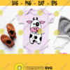 Cute Cow Svg Calf Svg Baby Cow Shirt Svg Newborn Infant Baby Toddler Boy Girl Kids Design Farm Life Cricut File Silhouette Image Design 275