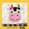 Cute Cow svg Cow Clipart Cow Cutfile Cow png Cute Animal svg Baby Cow svg Farm Animal svg Cow Farm Logo svg Cows Milk Logo svg copy