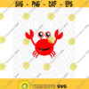 Cute Crab Cuttable Design in SVG DXF PNG Ai Pdf Eps Design 47