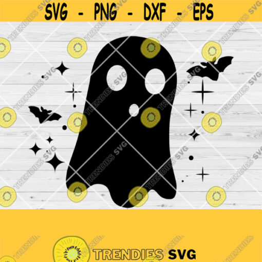 Cute Ghost Svg Ghosts SVG Halloween SVG Cute Ghosts Clipart Dxf Eps Png Files for Cricut Digital Download