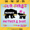 Cute Our First Mothers Day Svg 2021 HarperS Mommy Bear Svg 1