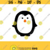 Cute Penguin SVG Studio 3 DXF EPS ps and pdf Cutting Files for Electronic Cutting Machines