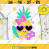 Cute Pineapple Svg Pineapple Girl Bow Svg Kawaii Pineapple Svg Pineapple Sunglasses Svg Summer Clip Art svg dxf png eps Cut files Design 607 .jpg