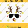 Cute Reindeer SVG Coolest Reindeer svg Boy Reindeer Christmas SVG Cutting File Svg CriCut Files svg jpg png dxf Silhouette Design 131