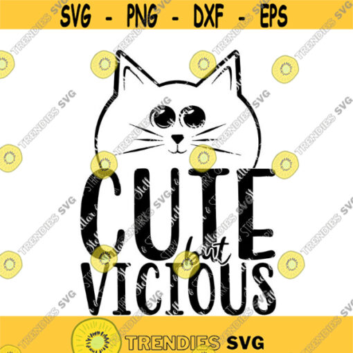 Cute Vicious Cat SVG DXF EPS Jpg Transparent Png Cut File Cutting File Clip Art ClipArt Scrapbook Card Embellishment Design 294 .jpg