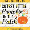 Cutest Pumpkin In The Patch Svg Svg for Halloween Girl Halloween Svg Halloween Pumpkin Svg Happy Halloween Svg Instant Download.jpg