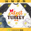 Cutest Turkey in Town Svg Girl Thanksgiving Svg Girl Turkey Svg Funny Thanksgiving Shirt Turkey with Bow Svg Files for Cricut Png Dxf.jpg