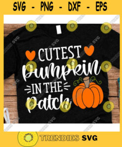 Cutest pumpkin in the patch svgHello Fall shirt svgFall svg DesignsFall svg shirtAutumn svgPumpkins svgFall Silhouette or Cricut
