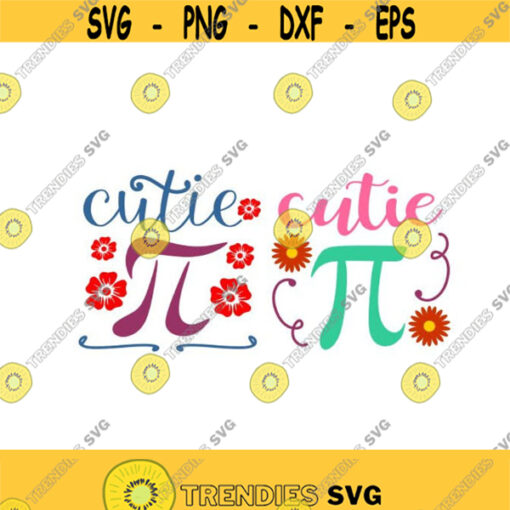 Cutie Pi Pie Math School Cuttable Design SVG PNG DXF eps Designs Cameo File Silhouette Design 1911