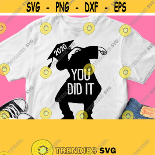 Dabbing Grad Svg Graduate 2021 Shirt Svg Graduation Svg You did It Svg Cricut Silhouette Dxf Pdf Eps Png Jpg File Printable Iron on Clipart Design 29