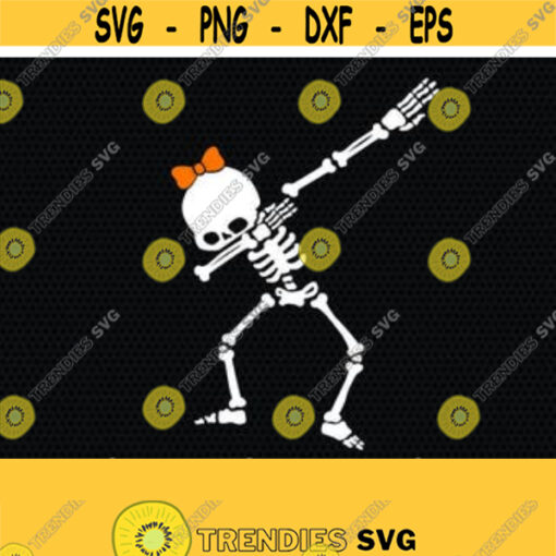 Dabbing skeleton SVG halloween skeleton svg halloween svg Halloween Svg CriCut Files svg jpg png dxf Silhouette cameo Design 89