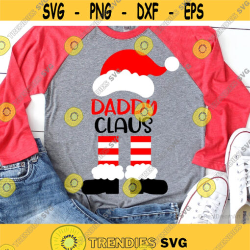 Dad Christmas Svg Daddy Claus Svg Christmas Svg Santa Claus Hat Christmas Shirt Svg One Merry Dad Funny Svg File for Cricut Png
