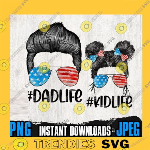 Dad Life Kid Life PNG Files Sublimation USA Flag Dad Life Png Dad Png Dad Life Shirt USA Dad Png Dadlife Kidlife Png Dad Png files copy