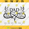 Dad memorial svg In Memory of Dad svg Dad in heaven png memory clipart guardian angel png rest in peace svg Design 99