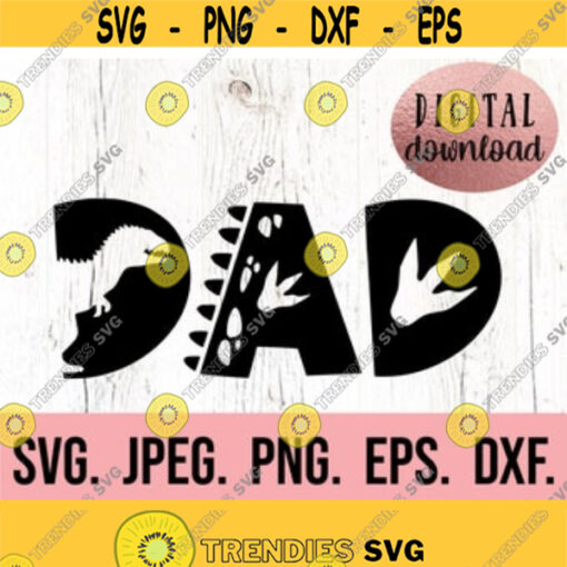 Dada Saur Svg T Rex Daddy Shirt Design Dinosaur Birthday Dada Saurus svg Digital Download Dinosaur Clipart Dad Dino Birthday SVG Design 240