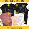 Dada svg Mama SVG Big Bro svg Lil Sis svg Baby svg Retro Family Matching Shirts SVG Cutting files for Silhouette and Cricut.jpg