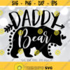 Daddy Beer SVG Daddy svg Dad To Be svg Daddy Shirt Design Bear Papa svg Dad svg Sayings Fathers Day svg Cricut Silhouette cut files Design 397