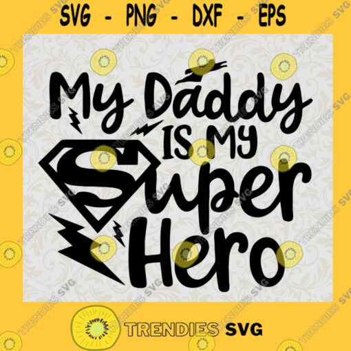 Daddy Is My Hero SVG FileDaddy Policeman SVGPolice Car svg Vector Art Commercial
