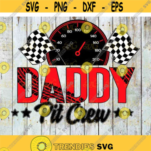 Daddy Pit Crew Race Car svg daddy svg fathers day svg cricut file clipart svg png eps dxf Design 210 .jpg