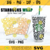 Daisies Full Wrap SVG For Starbucks Daisy Starbucks svg flower Starbucks Wrap Cold Cup 24 Oz SVG PNG Files for Cricut Digital download 100