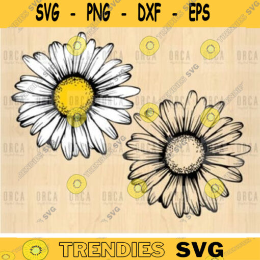 Daisy svg Daisy cut file PNG Printable Daisy bundle svg Flower svg Daisy monogram Svg2 PNG Digital Download 10