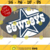 Dallas COWBOYS Sugar Skull SVG Sugar Skull Svg Files For Cricut Cowboys Svg Dallas NFL Svg Football Svg Cut Files Silhouette Design 9541 .jpg