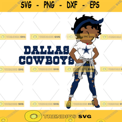 Dallas Cowboys Black Girl Svg Girl NFL Svg Sport NFL Svg Black Girl Shirt Silhouette Svg Cutting Files Download Instant BaseBall Svg Football Svg HockeyTeam