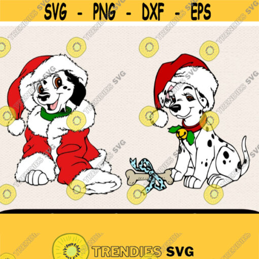 Dalmatian Svg Bundle Svg Christmas Cricut Svg Cut File Dalmatian Svg Disney Svg Holiday Svg Dog Svg Disney Christmas Svg Family Svg Design 246