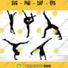 Dance SVG SVG Dxf Eps jpeg png Ai pdf Cut File Gymnast svg Dancer cut file Bundle Dance Cut File for Cricut and Silhouette