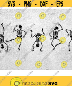 Dancing Skeleton Svg Hallowen Skeleton Svg Dance Skeletons SVG Halloween Svg Dance SVG Png Eps dxf Design 51