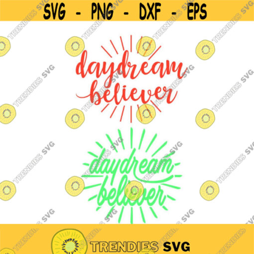 Daydream Believe Cuttable Design SVG PNG DXF eps Designs Cameo File Silhouette Design 1579