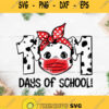 Days Of School 101 Dalmatians Svg Teachers Svg Funny Dalmatian Dab Dog 101 Days Of School Svg Dalmatian Dog Teachers Kids Svg