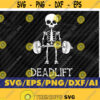 Deadlift Skeleton Gym Bodybuilding Fitness Workout Svg Gym Bodybuilding Svg Trick or Treat Svg Gift for Gymer Svg Design 295
