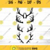 Deer Antlers SVG Antlers Clipart Antlers Vinyl Decal Antlers Svg Cutting File Vinyl File Svg Antlers Cricut Antlers Svgs Cut File