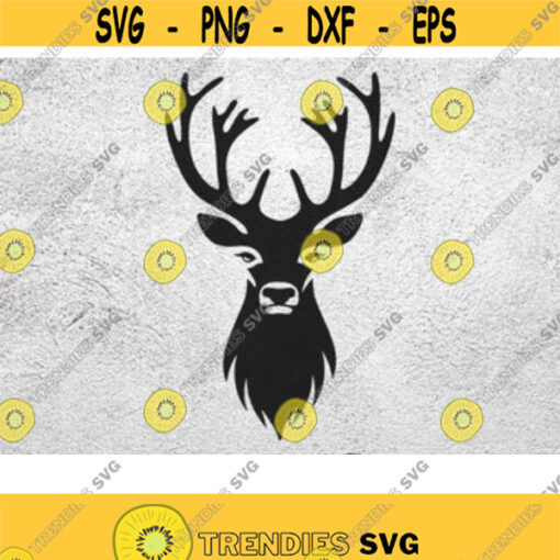 Deer Head SVG Deer svg Deer Face Deer Head PNG Hunting Deer svg png dxf eps Design 30