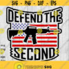 Defend the Second Amendment Logo Multi Color svg png ai eps dxf DIGITAL files for Cricut CNC and other cut projects Design 137