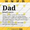 Definition Dad SVG Fathers Day SVG Funny SVG about Dad protector friend taxi bank police svg for Shirt Cricut Silhouette Design 274.jpg