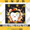 Dental Fall Dental Hygienist Tee Thanksgiving Halloween Dental Svg Eps Png Dxf Digital Download Design 318