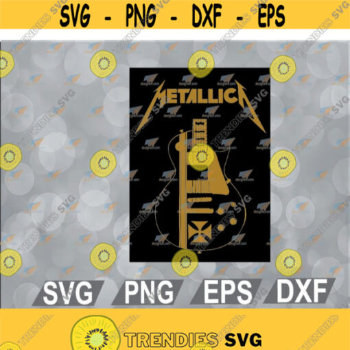 Design Vintage Metallicas. Art Band Music Legend svg eps dxf png digital Design 109