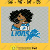 Detroit Lions Girl SVG PNG DXF EPS 1