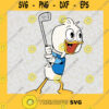 Dewey Duck Svg Play Golf Svg Disney Cartoon Svg DuckTales the Movie Svg