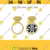 Diamond Ring Svg Glitter Diamond Ring Svg Engagement SVG Wedding SVG Ring Svg Diamond Ring Cut Files Cricut Silhouette Cut Files
