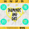 Diamonds and Dirt Softball Heart svg png jpeg dxf cutting file Softball Baseball Commercial Use Vinyl Cut File 701