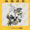 Die Once Live Forever Mushroom Skull Retro Vintage Skull Lover Skull Halloween PNG SVG eps dxf